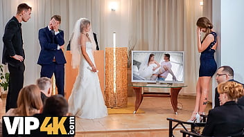 Bride4K presents a wedding gift that leads to the cancellation of the wedding in this steamy video